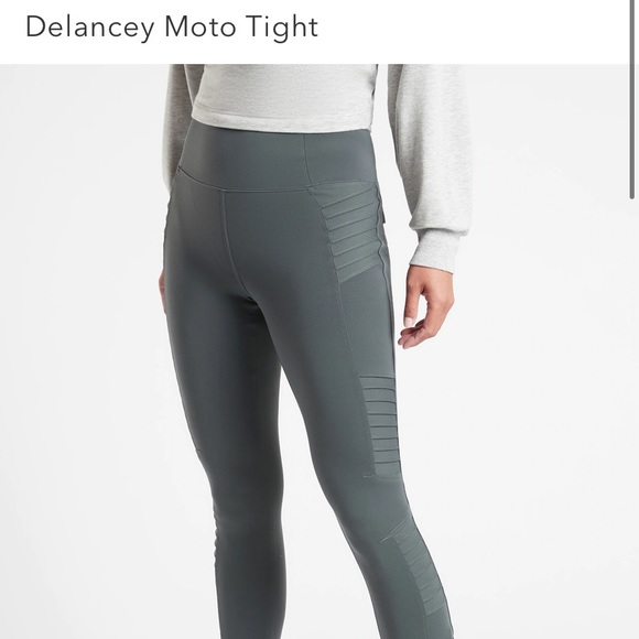 Athleta Delancey Moto Tight - Small NWT